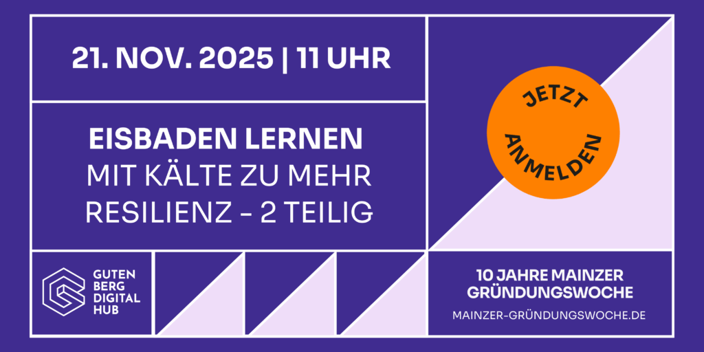 Eisbaden lernen | Gründungswoche Mainz