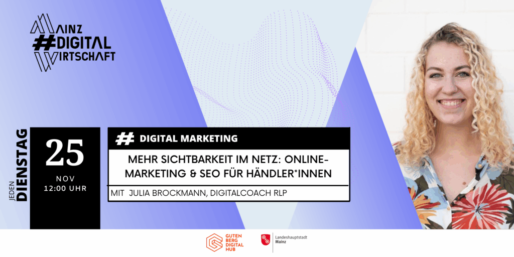 Online-Marketing & SEO für Händler*innen // #MainzDigitalWirtschaft